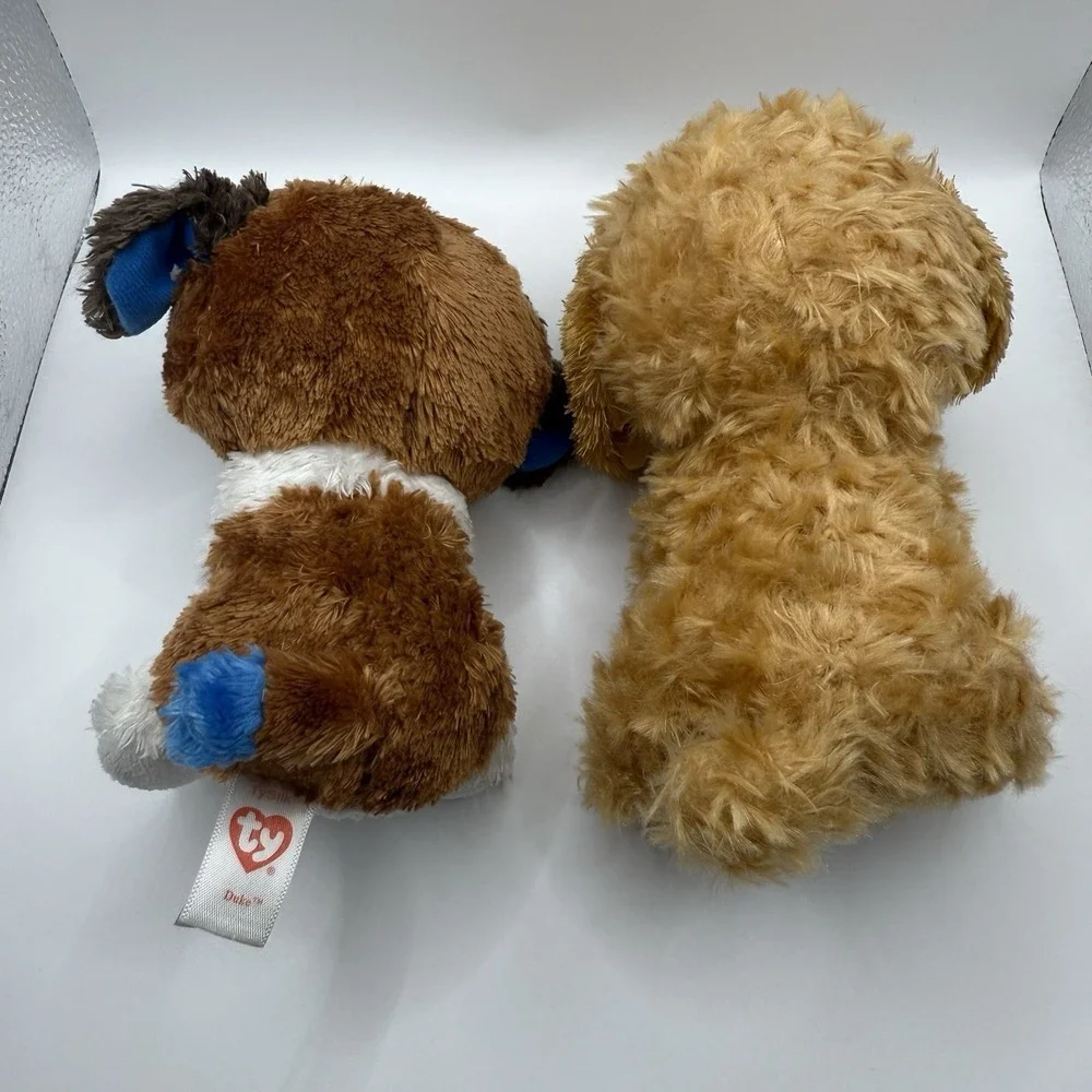 Ty Beanie Boos Set of 2 Duke (2018)  And Noodles(2023) 6